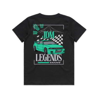 R33 Skyline - AS Colour Kids Youth T shirt Thumbnail