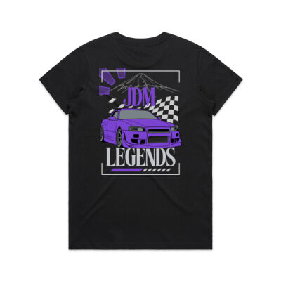 R34 Skyline - AS Colour Womens Maple Tee Thumbnail