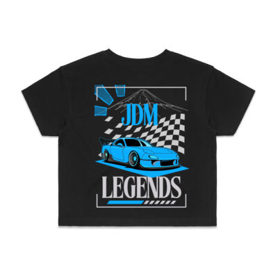 FD RX7 - AS Colour Womens Crop Tee Thumbnail