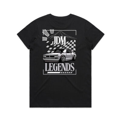 Nissan Hakosuka GTR - AS Colour Womens Maple Tee Thumbnail