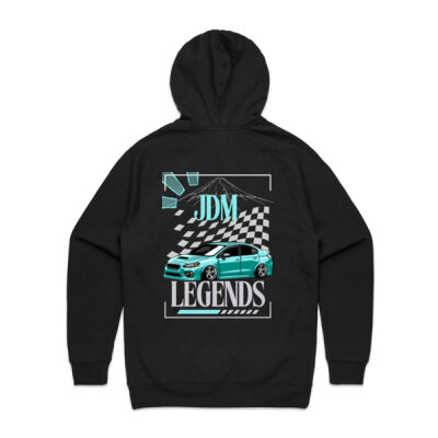 Subaru Gen4 WRX - AS Colour Mens Supply Hood Thumbnail