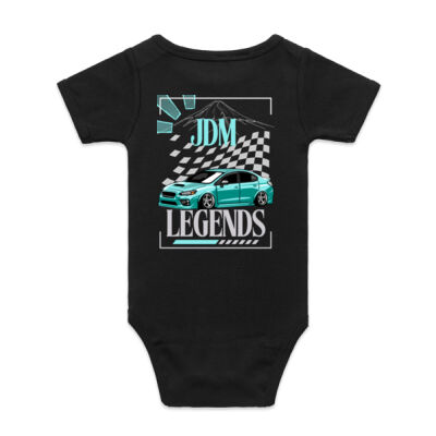 Subaru Gen4 WRX - AS Colour Organic Infant Mini-Me One-Piece Thumbnail