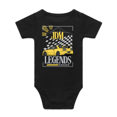 Nissan R34 Skyline - AS Colour Organic Infant Mini-Me One-Piece Thumbnail