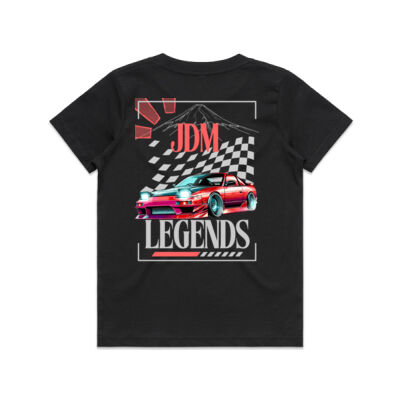 Nissan 180SX - AS Colour Kids Youth T shirt Thumbnail