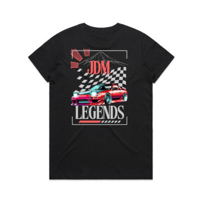 Nissan 180SX - AS Colour Womens Maple Tee Thumbnail