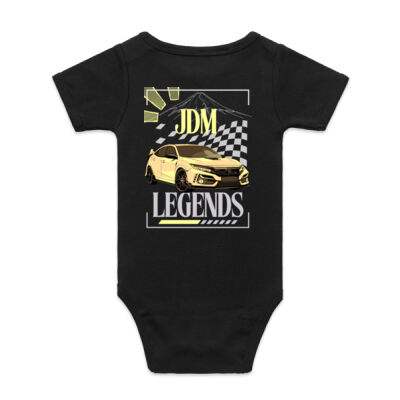 Honda Civic TypeR - AS Colour Organic Infant Mini-Me One-Piece Thumbnail