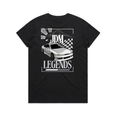 Nissan S14 Silvia - AS Colour Womens Maple Tee Thumbnail